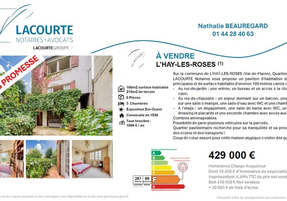 Vente immo L'Hay-les-Roses_Sous promesse2