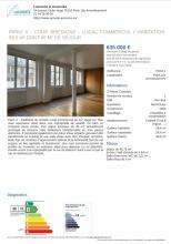 Paris X - Cour Bretagne - Local commercial / Habitation
